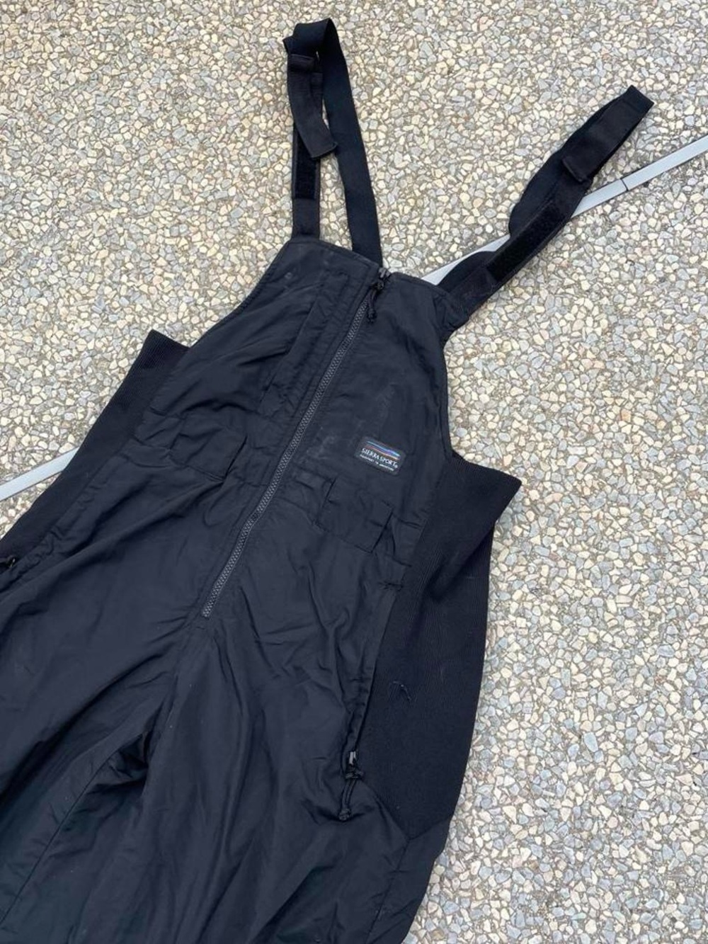 Sierra Sport Black Ski Bib Snowpants